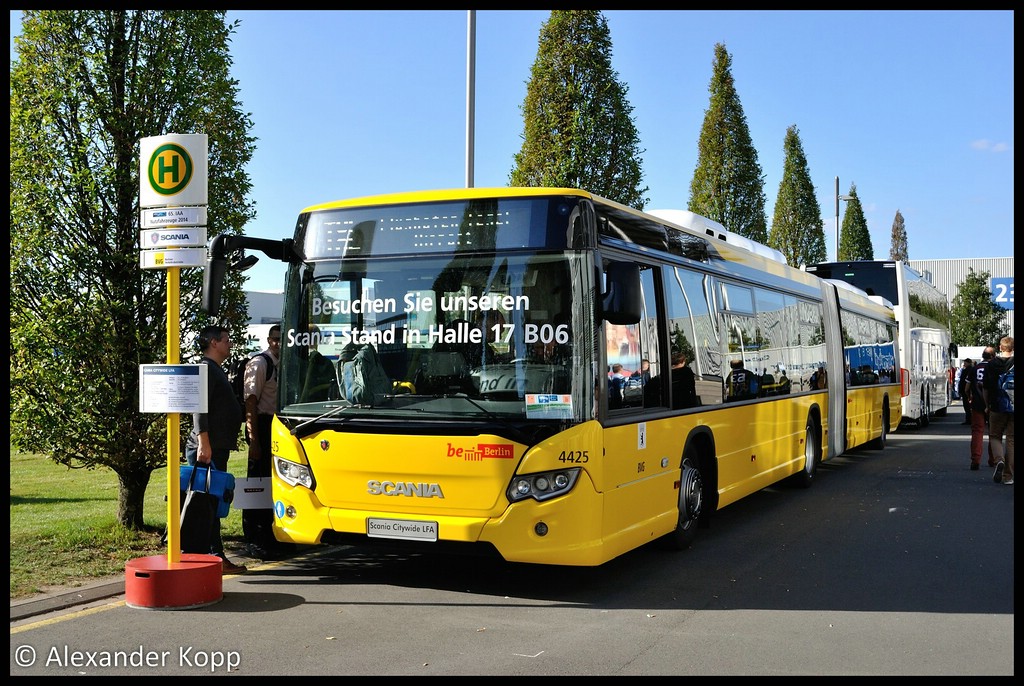 Берлин, Scania Citywide LFA № 4425; Нижняя Саксония — IAA Nutzfahrzeuge 2014