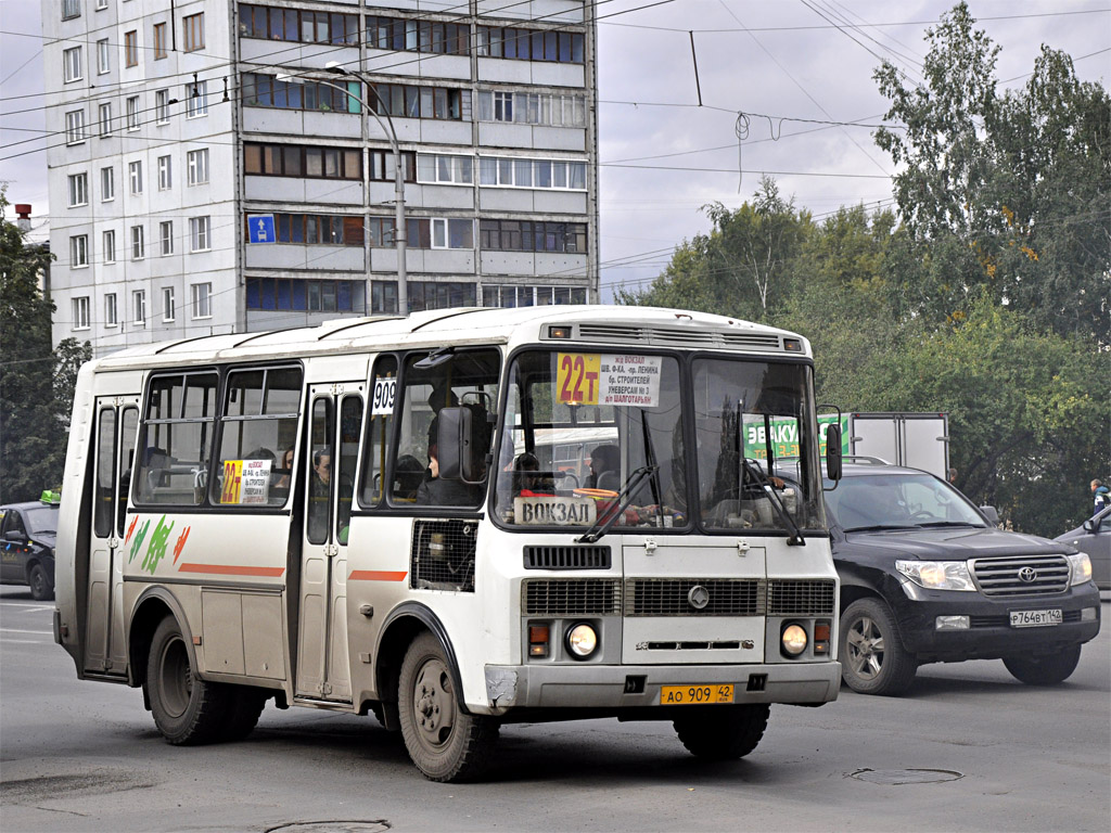 Кемеровская область - Кузбасс, ПАЗ-32054 № АО 909 42