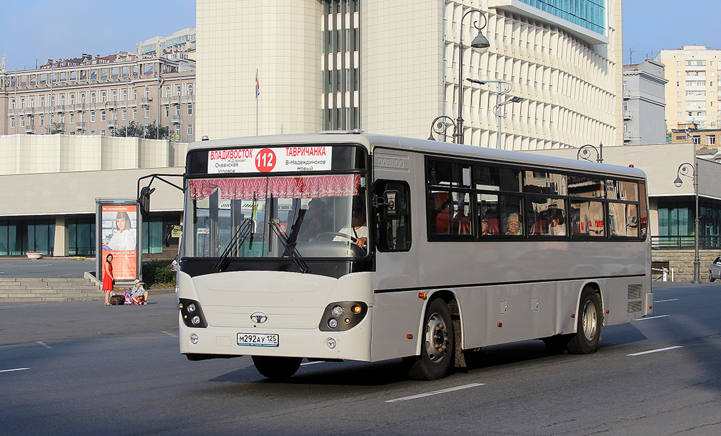 Приморский край, Daewoo BS106 Royal City (Ulsan) № М 292 АУ 125