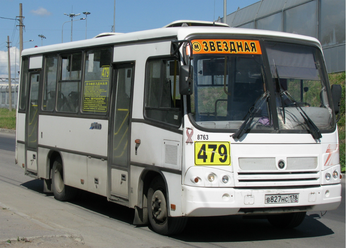 Sankt Petersburg, PAZ-320402-05 Nr 8763