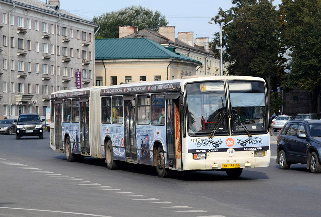 Псковская область, Mercedes-Benz O345G № 697