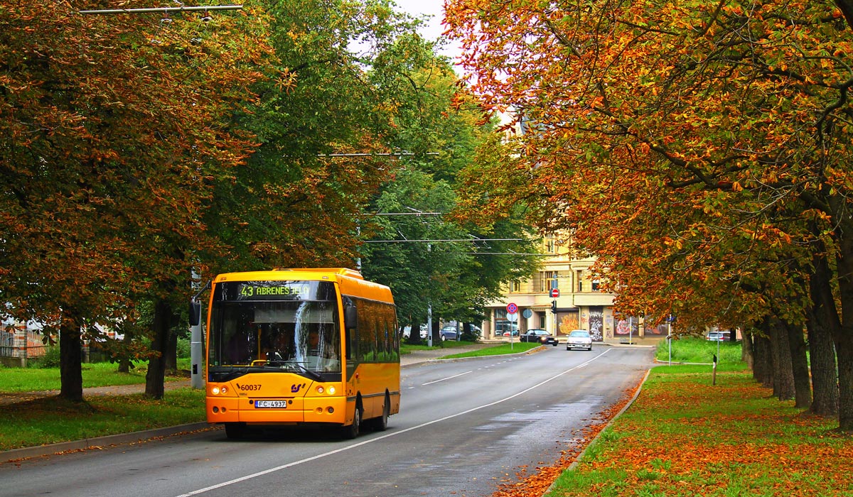 Латвия, Ikarus EAG E91.54 № 60037