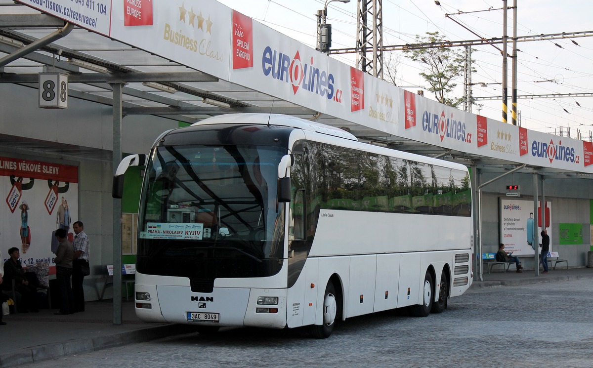 Чехия, MAN R08 Lion's Coach L RHC444 L № 3AC 8049