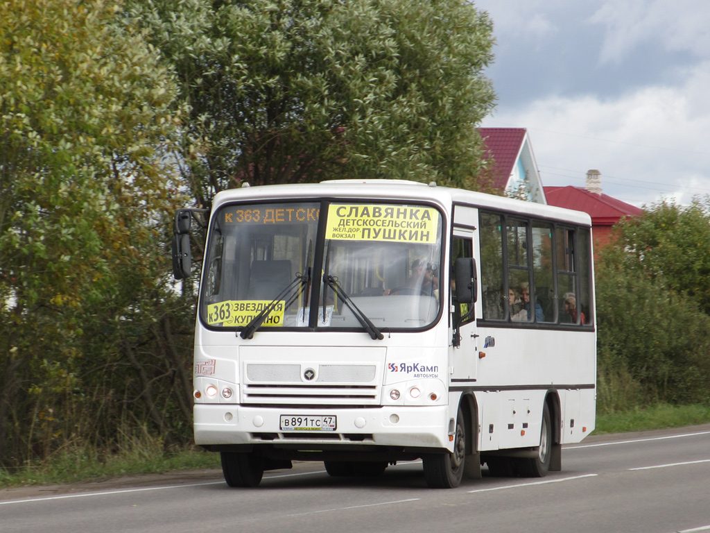 Санкт-Петербург, ПАЗ-320402-05 № В 891 ТС 47