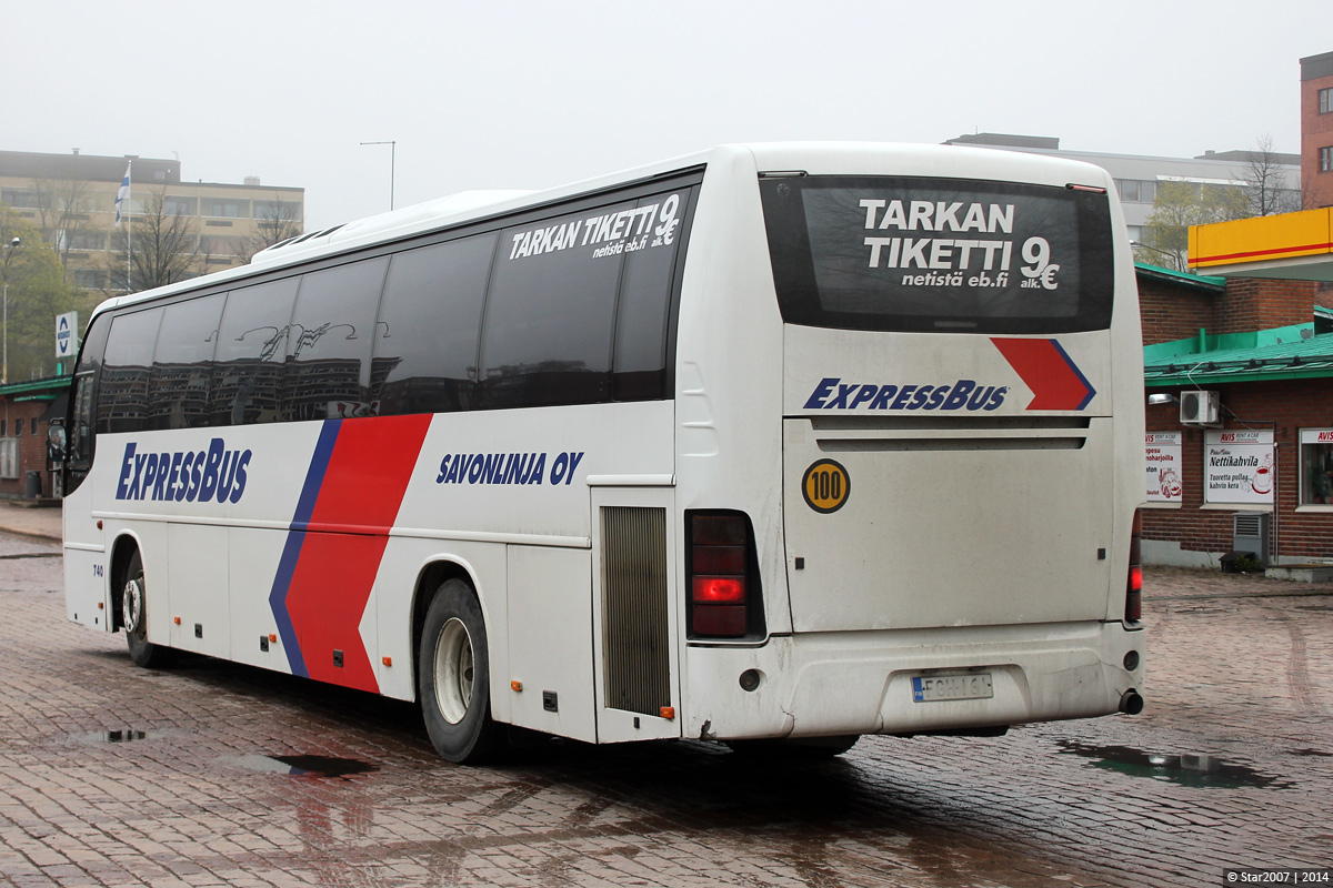 Финляндия, Carrus 9700S № 740