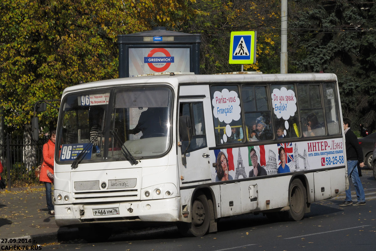 Ярославская область, ПАЗ-320402-03 № Р 466 УМ 76