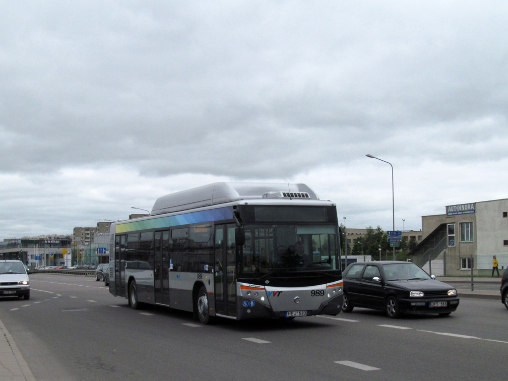 Литва, Castrosua CS.40 City Versus GNC 12 № 989