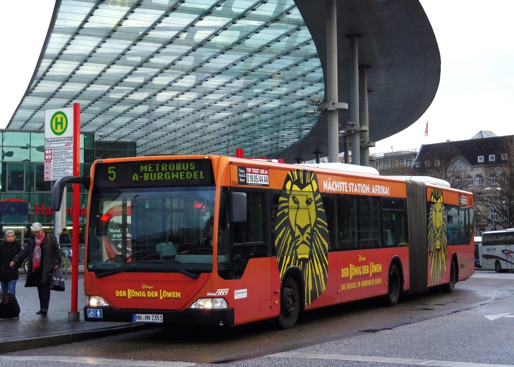 Гамбург, Mercedes-Benz O530G Citaro G № 7351