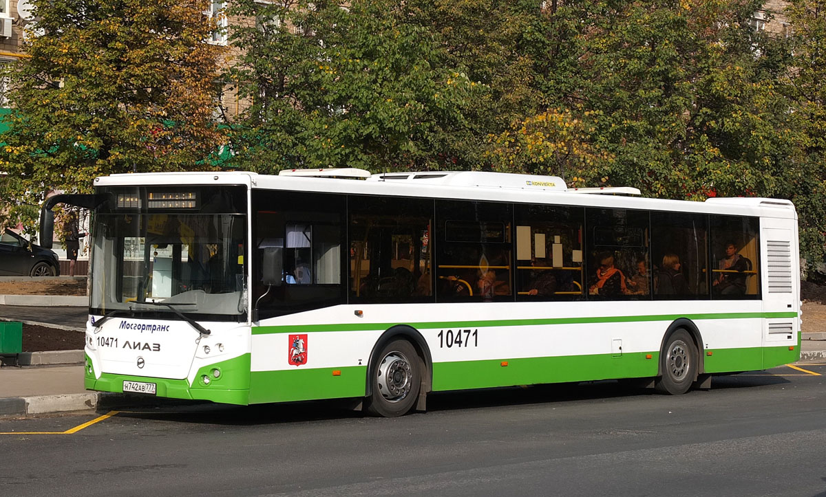 Moskau, LiAZ-5292.22 (2-2-2) Nr. 10471