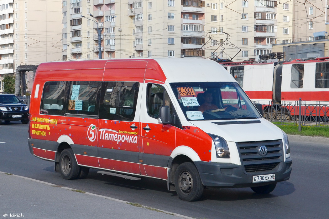 Санкт-Петербург, БТД-2219 (Volkswagen Crafter) № В 780 ХХ 98