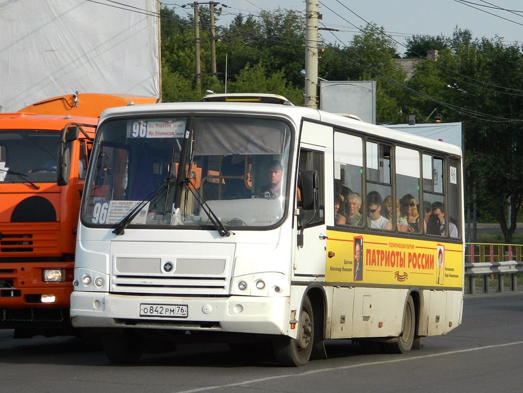 Ярославская область, ПАЗ-320402-03 № О 842 РМ 76