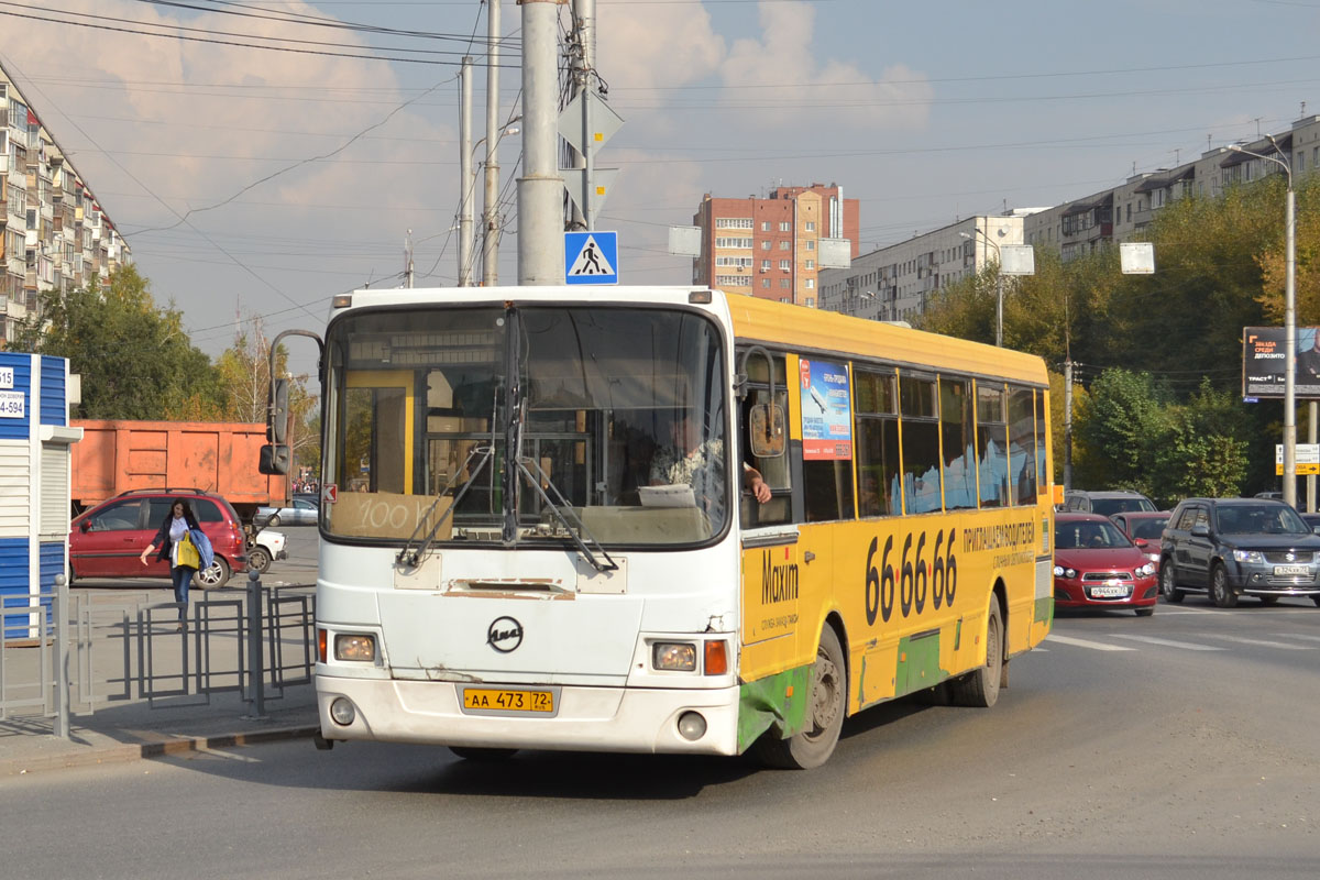 Tumen region, LiAZ-5256.45 č. АА 473 72