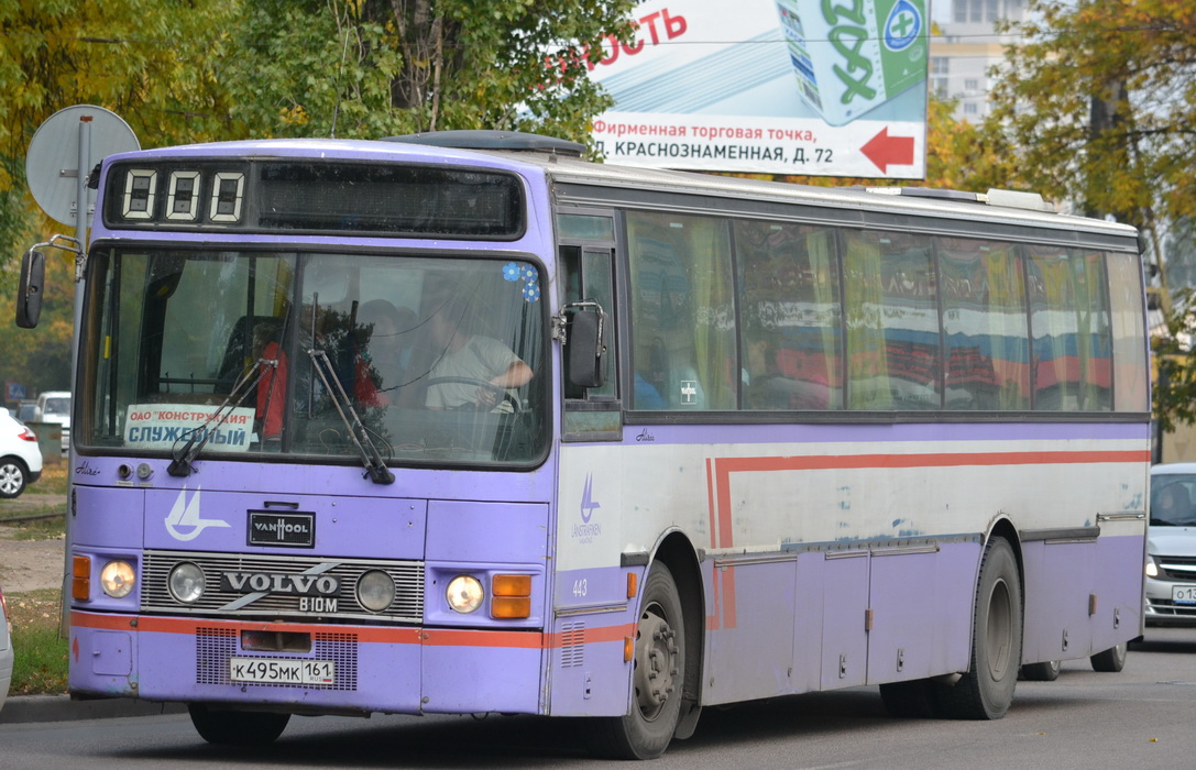 Воронежская область, Van Hool T8 Alizée 210 № К 495 МК 161