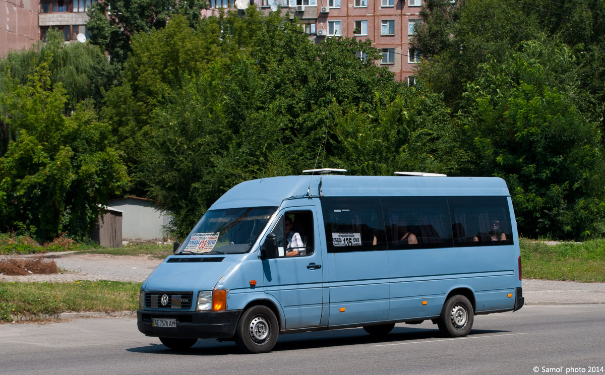 Dnepropetrovsk region, Volkswagen LT35 # AE 7578 AM