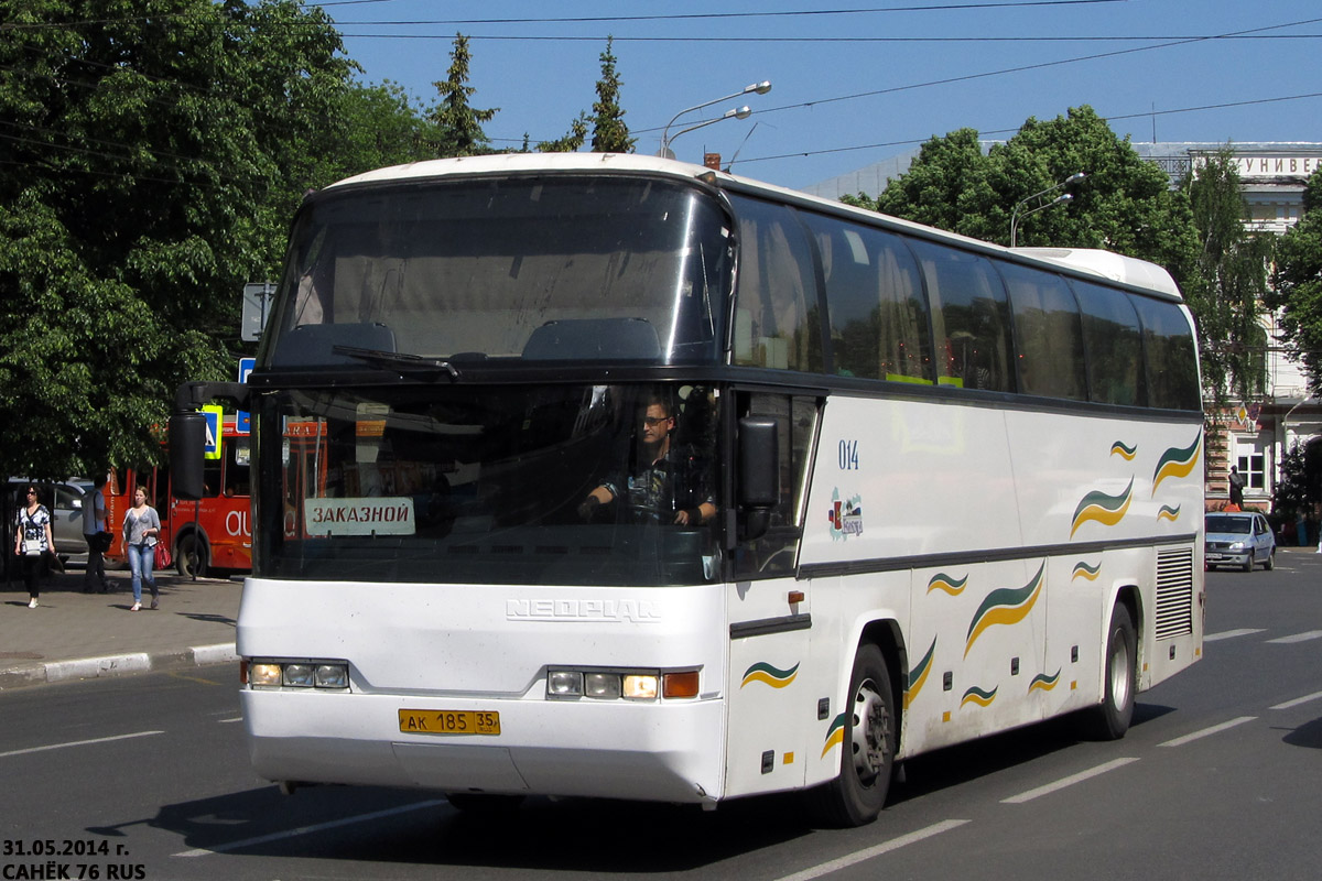 Вологодская область, Neoplan N116 Cityliner № 014