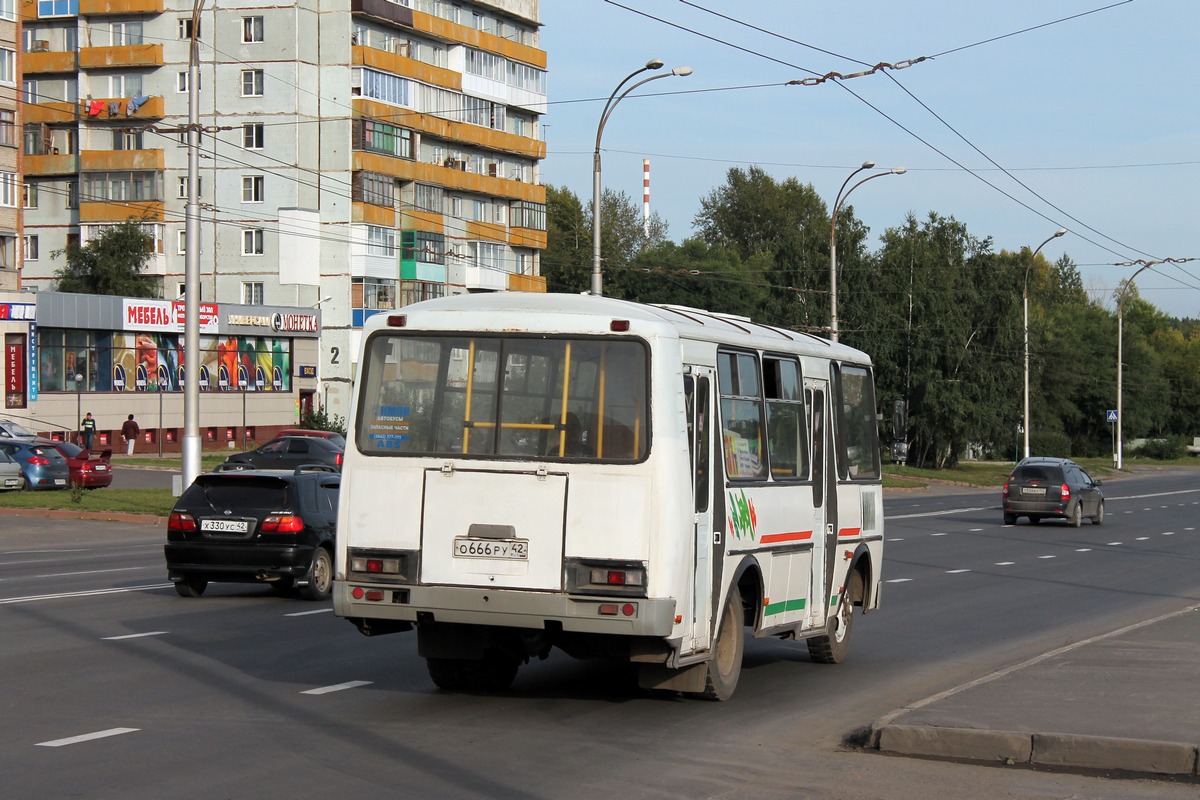 Kemerovo region - Kuzbass, PAZ-32054 # О 666 РУ 42