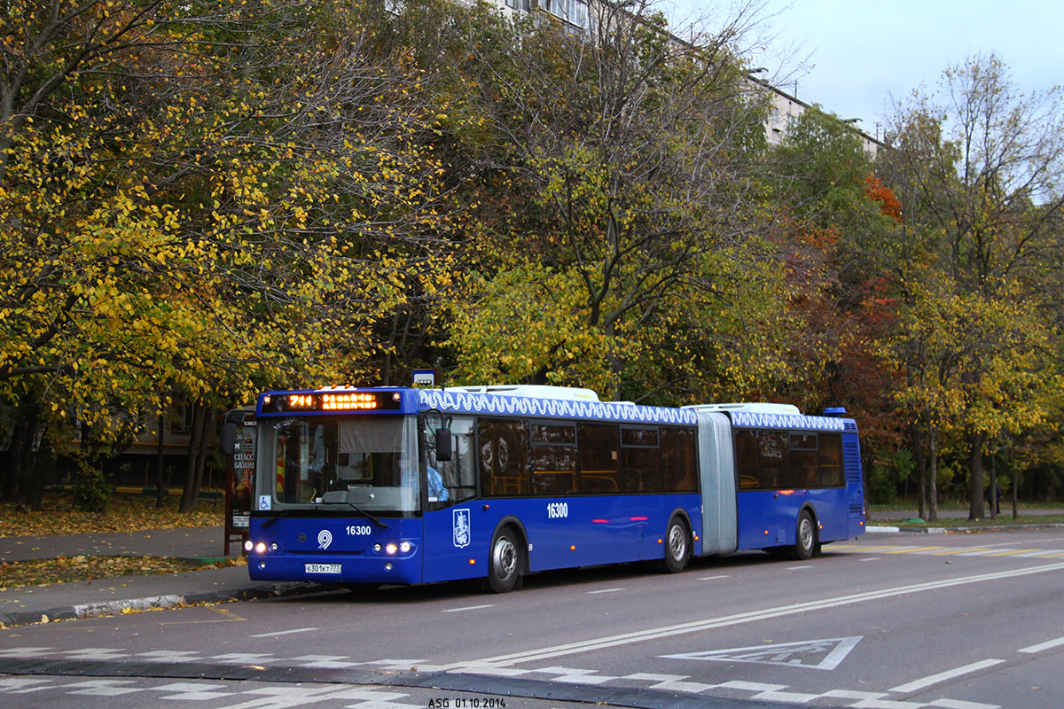 Москва, ЛиАЗ-6213.22 № 16300