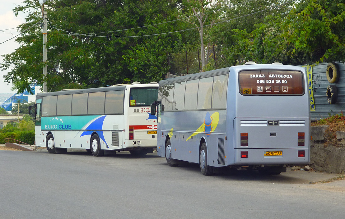 Республика Крым, Van Hool T815 Alicron № AK 7047 AA; Севастополь — Разные фотографии