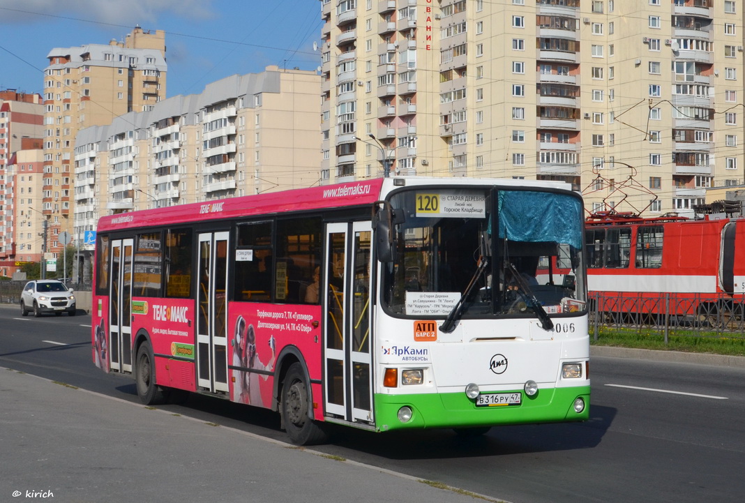 Sankt Petersburg, LiAZ-5293.53 Nr 006