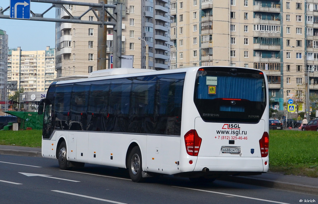 Санкт-Петербург, Yutong ZK6121HQ № В 688 СМ 178