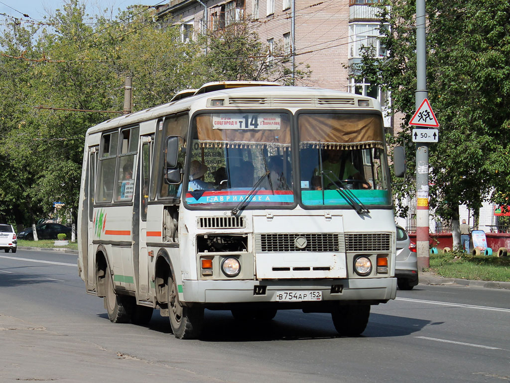 Нижегородская область, ПАЗ-32054 № В 754 АР 152