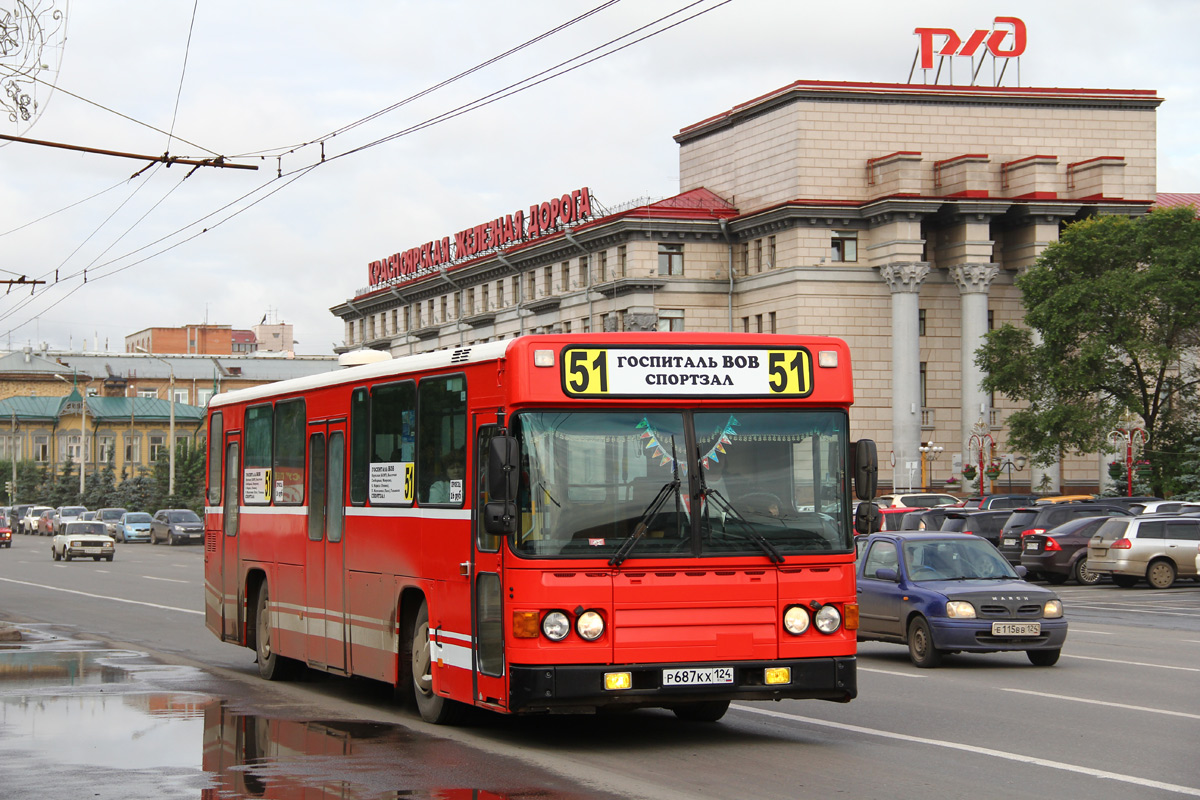 Красноярский край, Scania CN113CLB № Р 687 КХ 124