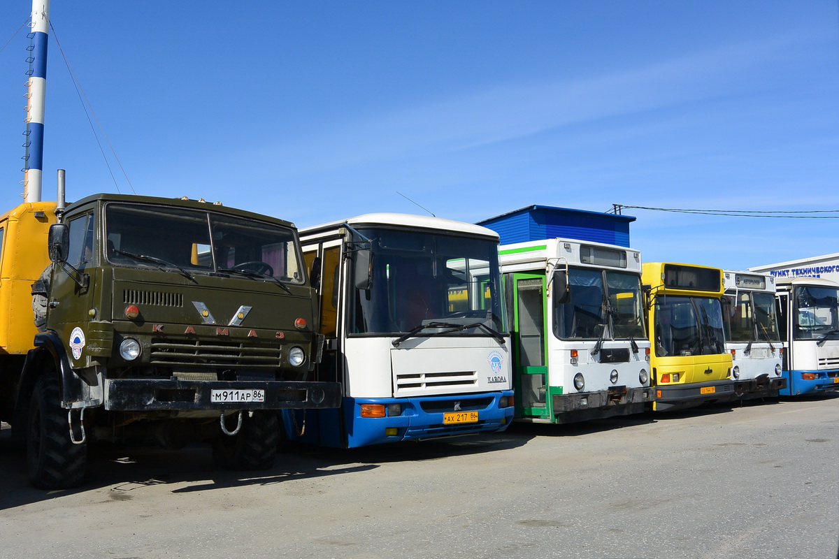 Ханты-Мансийский АО — Автобусные парки