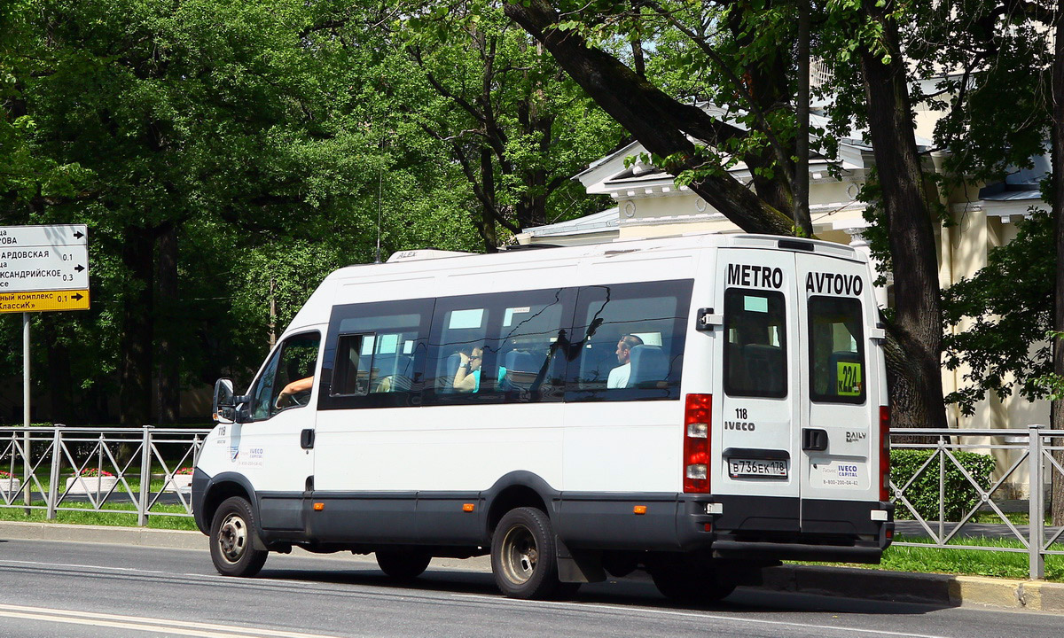 Санкт-Петербург, Нижегородец-2227UU (IVECO Daily) № 118