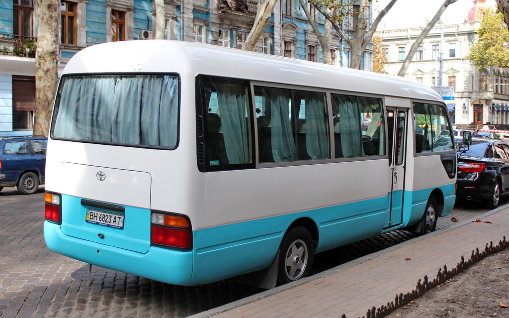 Одесская область, Toyota Coaster HZB50 № BH 6823 AT