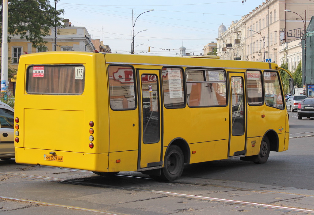 Одесская область, Богдан А09201 (ЛуАЗ) № BH 3389 AA