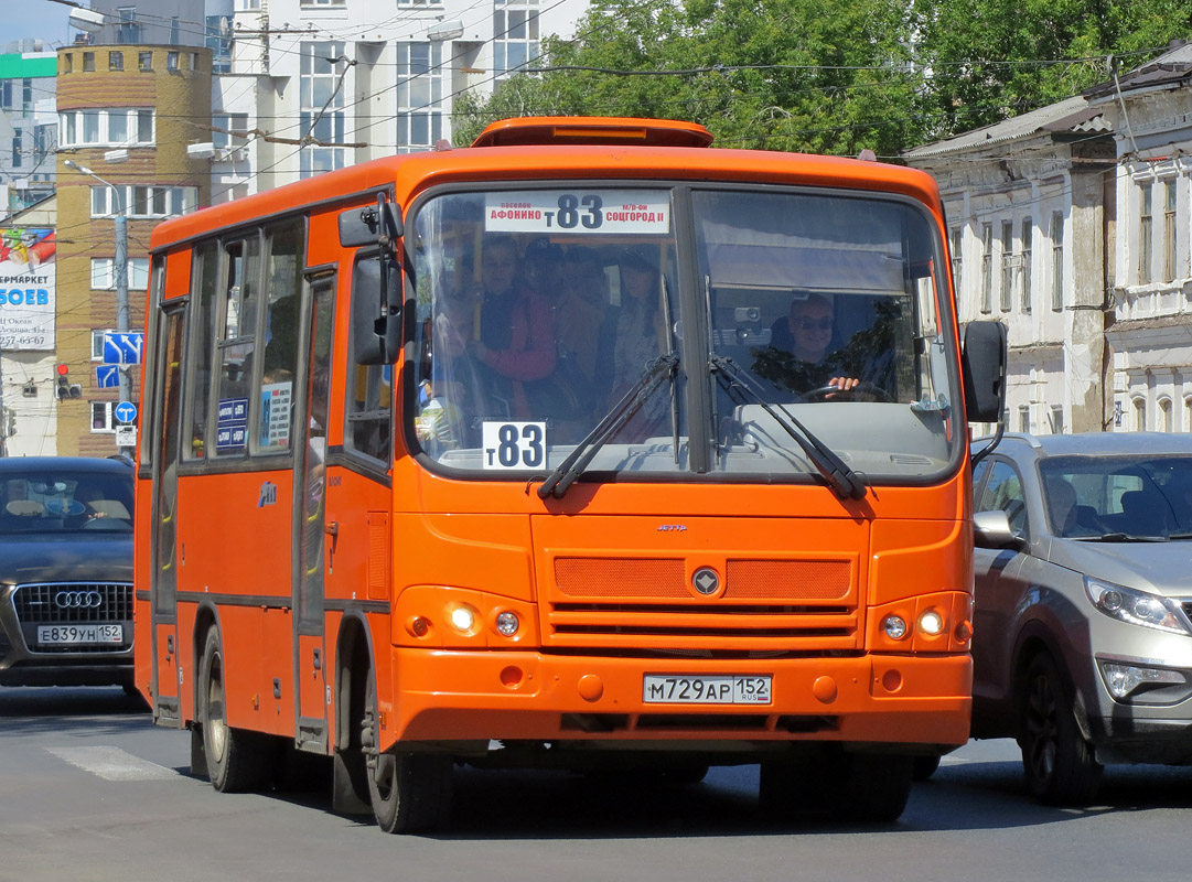 Nizhegorodskaya region, PAZ-320402-05 # М 729 АР 152