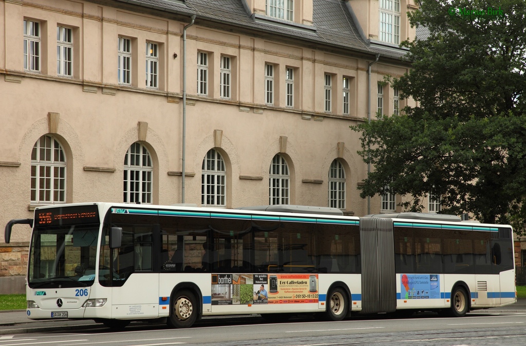 Гессен, Mercedes-Benz O530G Citaro facelift G № 206