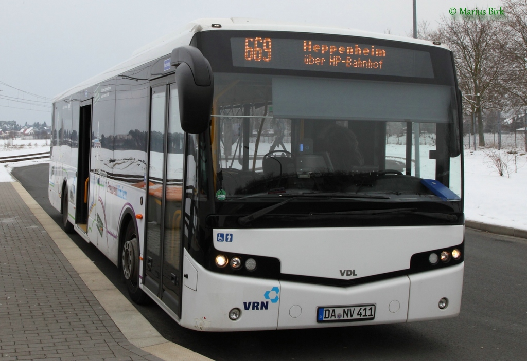 Гессен, VDL Citea CLF-120.310 № 411