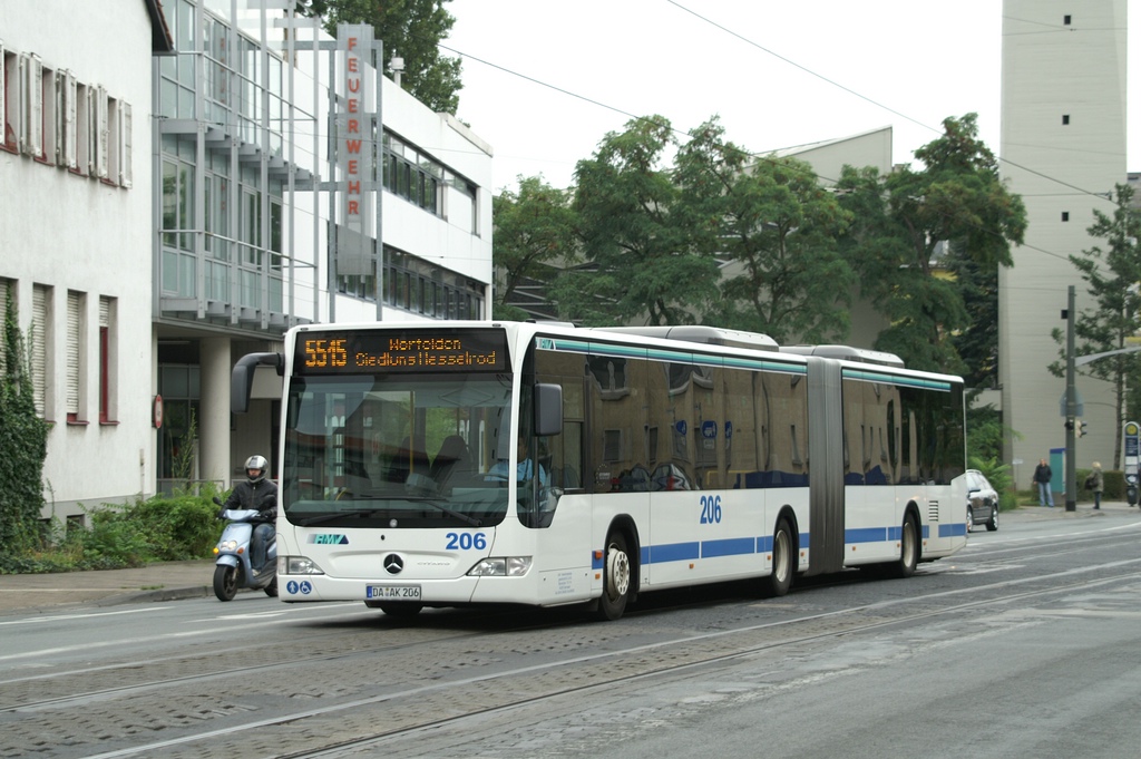 Hessen, Mercedes-Benz O530G Citaro facelift G sz.: 206