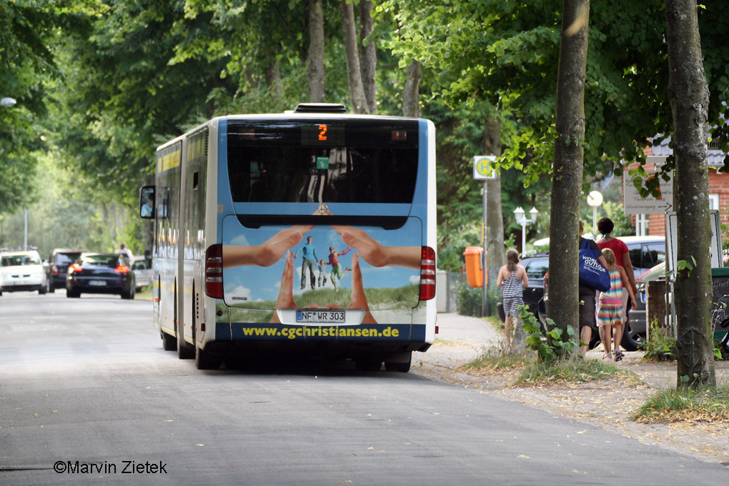 Шлезвиг-Гольштейн, Mercedes-Benz O530G Citaro facelift G № NF-WR 303