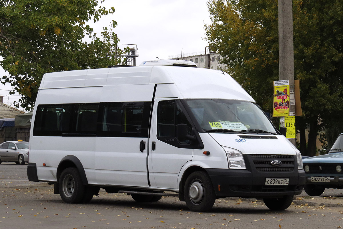 Волгоградская область, Нижегородец-222700  (Ford Transit) № 4182