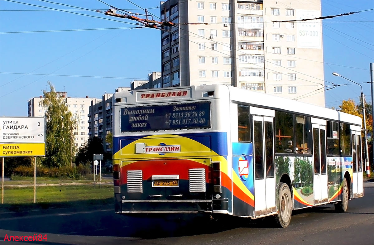 Нижегородская область, МАРЗ-52661 № АО 275 52