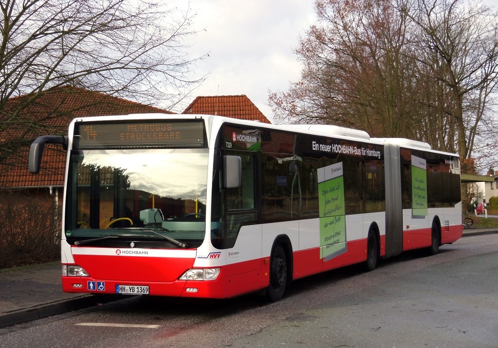 Гамбург, Mercedes-Benz O530G Citaro facelift G № 7329