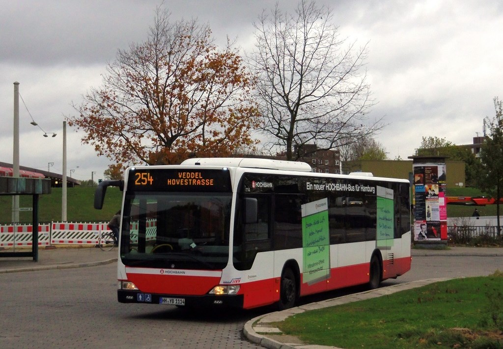 Hamburg, Mercedes-Benz O530 Citaro facelift Nr. 1114