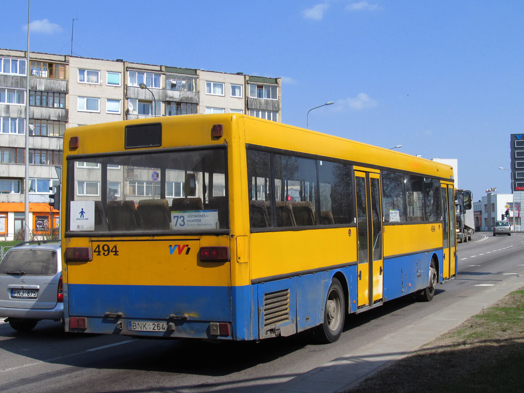 Литва, Mercedes-Benz O405 № 494