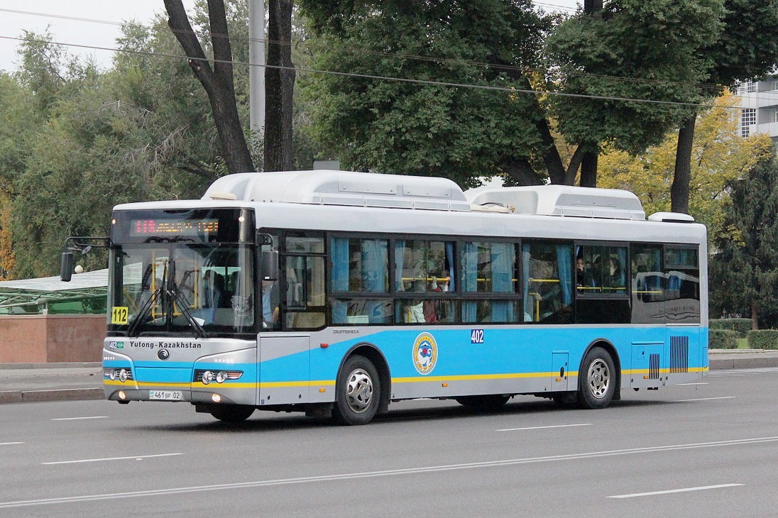 Алматы, Yutong ZK6118HGA № 402