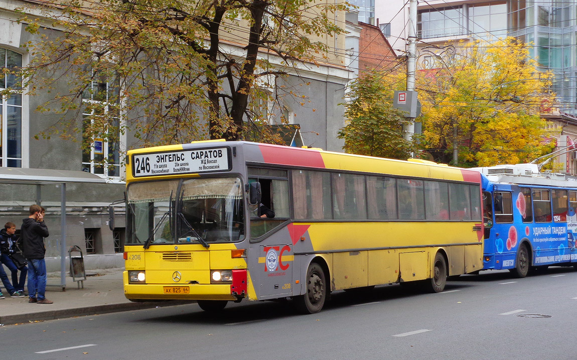 Саратовская область, Mercedes-Benz O405 № АХ 825 64