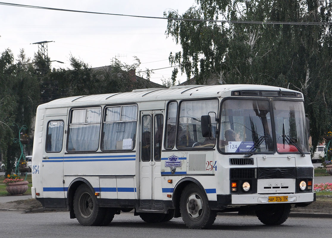 Омская область, ПАЗ-32053 № 254