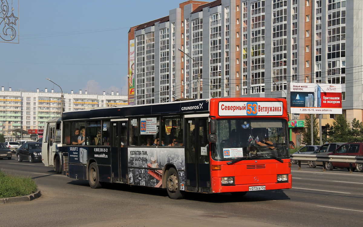 Krasnojarskas novads, Mercedes-Benz O405N № У 072 ЕВ 124