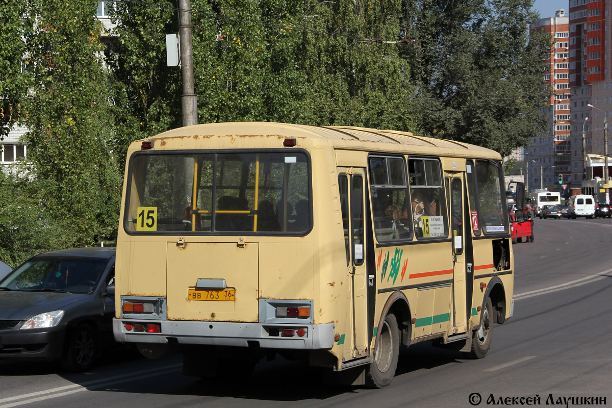 Voronezh region, PAZ-32054 č. ВВ 763 36