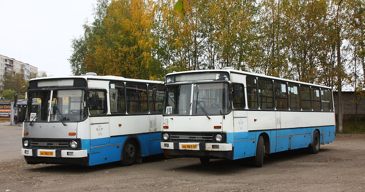 Obwód leningradzki, Ikarus 263.10 Nr 544