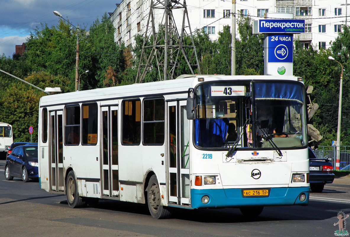 Нижегородская область, ЛиАЗ-5256.26 № 62219