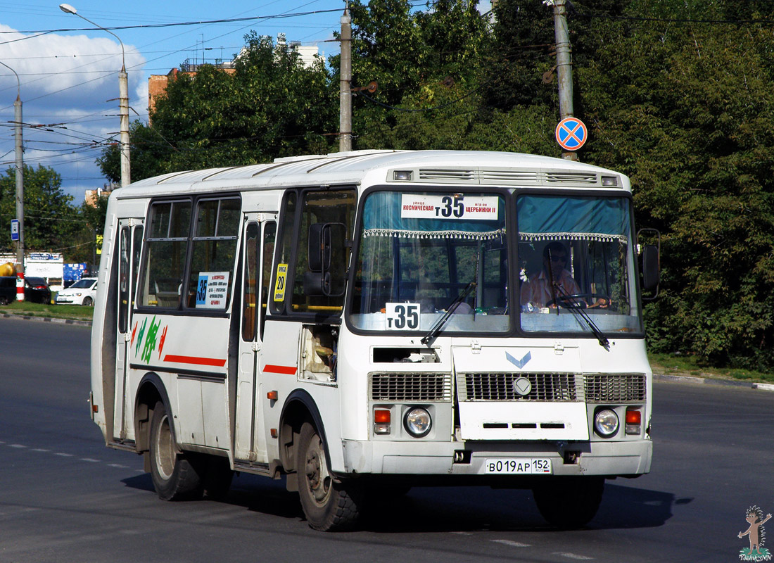 Нижегородская область, ПАЗ-32054 № В 019 АР 152