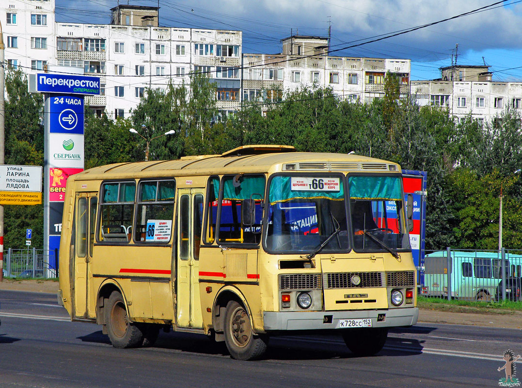 Нижегородская область, ПАЗ-32054 № К 728 СС 152