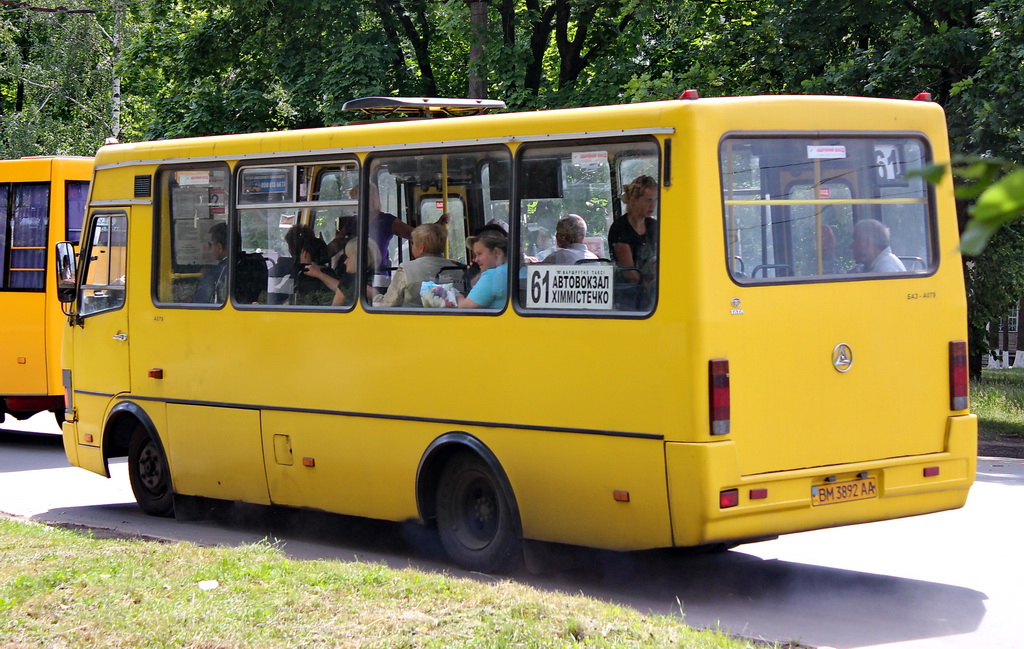 Obwód sumski, BAZ-A079.14 "Prolisok" Nr BM 3892 AA